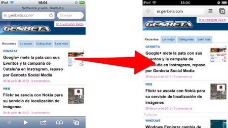 Abre en Chrome para iOS la página que estés viendo en Safari