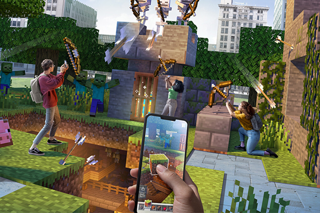 Minecraft Earth, el juego de realidad aumentada de Microsoft, cerrará en junio