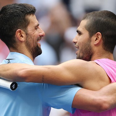 Carlos Alcaraz (23): "Rafa Nadal fue mi referente cuando era niño, pero el mejor es Novak Djokovic. Lo ha ganado todo no una, dos veces" 