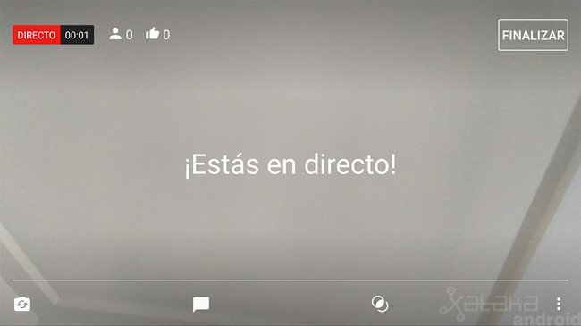 Emitir Directo Youtube Android