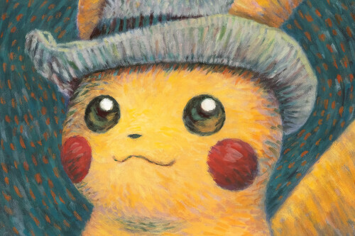 Pokemon Pikachu Van Gogh
