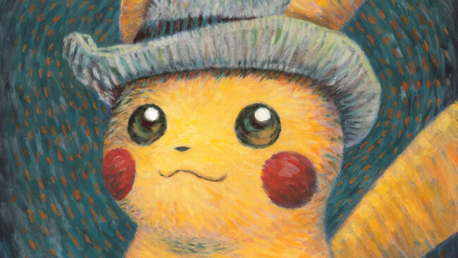 Pokemon Pikachu Van Gogh