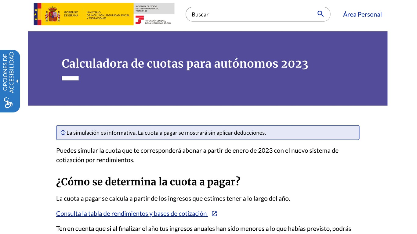 Selfemployed tax simulator how to use this Social Security calculator