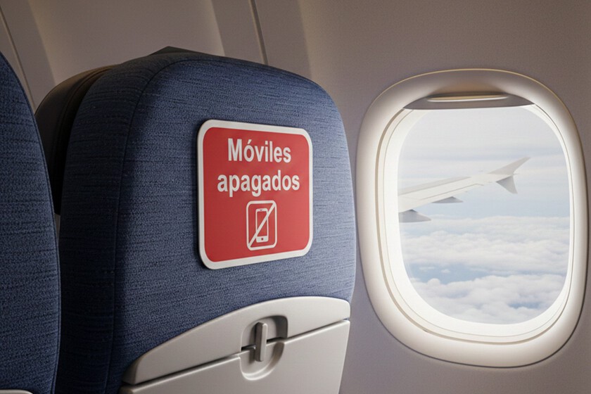 No es suficiente el modo avión: si te piden apagar por completo tu teléfono en un avión es por un motivo de peso