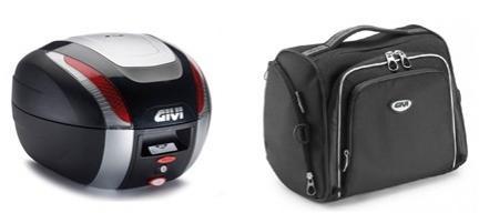 Mayor capacidad de carga para la Burgman 125