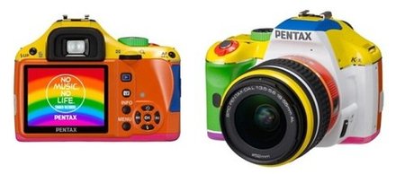 Pentax Rainbow K-x: pon color en tu vida