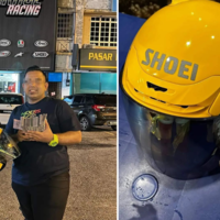 Una millonaria ha pagado 17.000 euros a tocateja por un casco de moto "exclusivo" que vale menos de 400