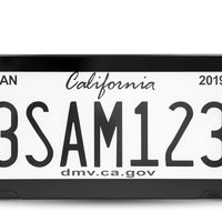 ¡Las placas digitales ya están aquí! California será el primer lugar donde se utilicen
