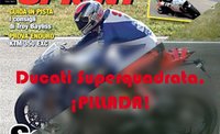 La nueva superbike de Ducati cazada en Mugello