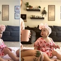 Echarle agua a tu bebé para ver su reacción: el último reto en Tik Tok que no nos hace ni pizca de gracia