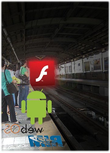 Adobe Flash 10.1 para Android, BlackBerry y Palm Pre se retrasará hasta otoño