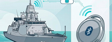 Millones en proteger una fragata de guerra. Un rastreador Bluetooth de pocos euros ha bastado para seguirla en tiempo real 
