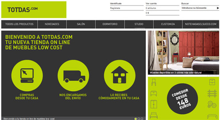 TOTDAS, el mueble low cost llega a Internet
