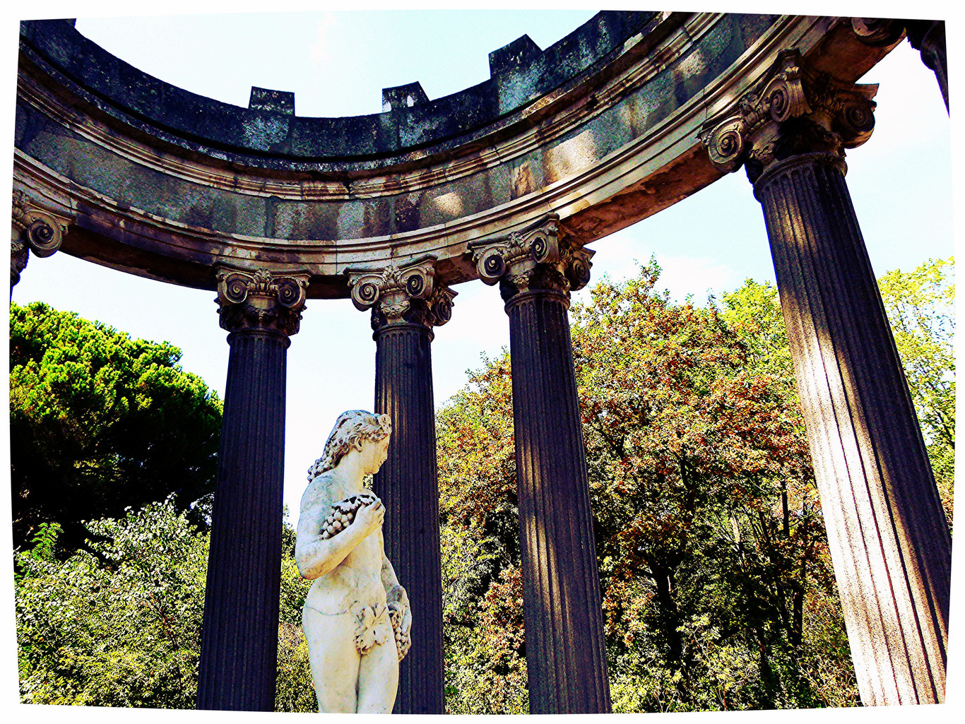 Citas para fotografiar el otoño: Parque El Capricho en Madrid