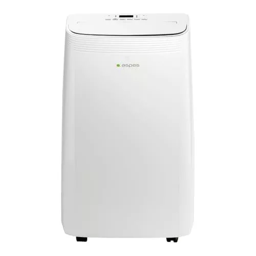 Aspes Aire Acondicionado Portátil, 12000 BTU. AAAP1200B. Bomba de Calor