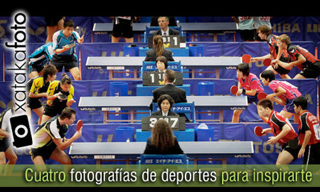 Cuatro fotografías de deportes para inspirarte