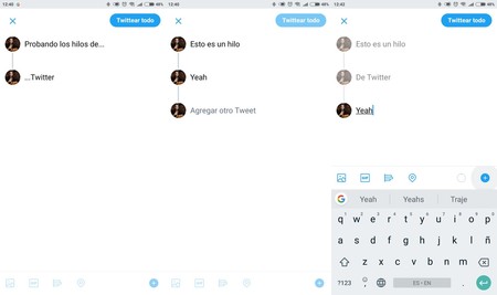 Hilos Twitter