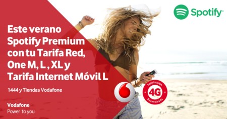 Los clientes de Vodafone disfrutarán de hasta seis meses de Spotify Premium gratis
