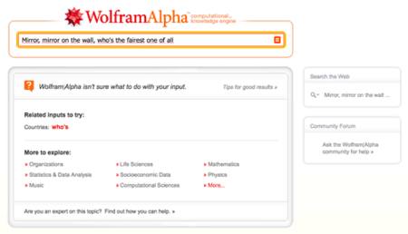 Wolfram|Alpha ya se puede probar