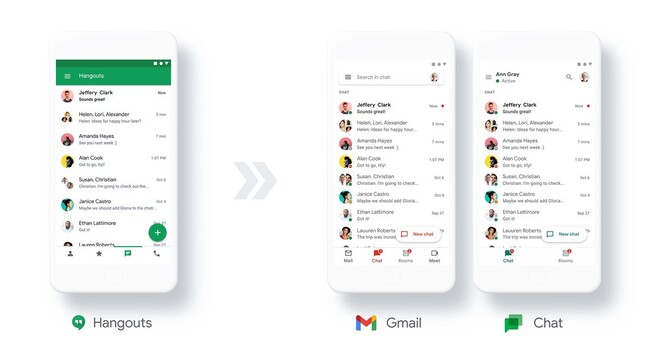 Updated Hangouts Chat