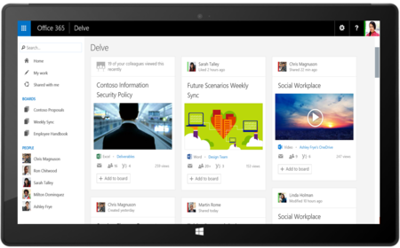 Delve: Trello y Asana tienen un rival de la mano de Microsoft