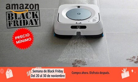 Braava Jet m6134 de iRobot también a precio mínimo histórico por el Black Friday en Amazon: 499 euros