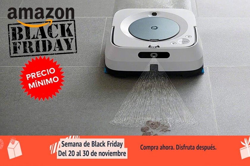 Braava Jet m6134 de iRobot también a precio mínimo histórico por el