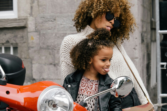 mujer con hija