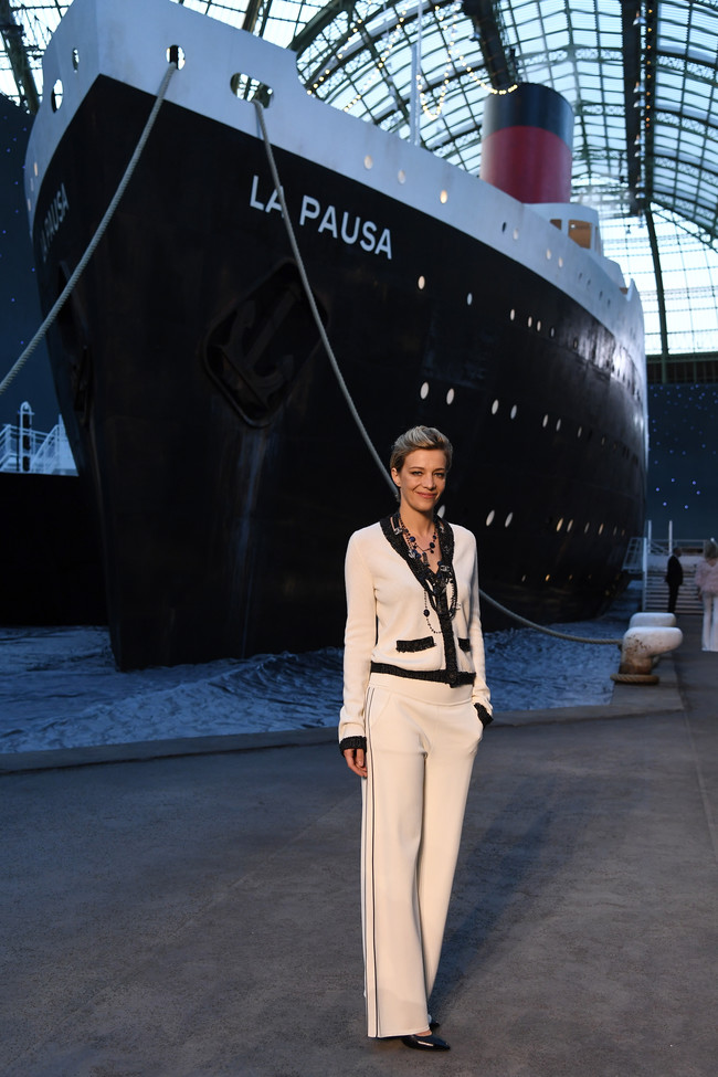 Celine Sallette Chanel 2018 19 Cruise Collection