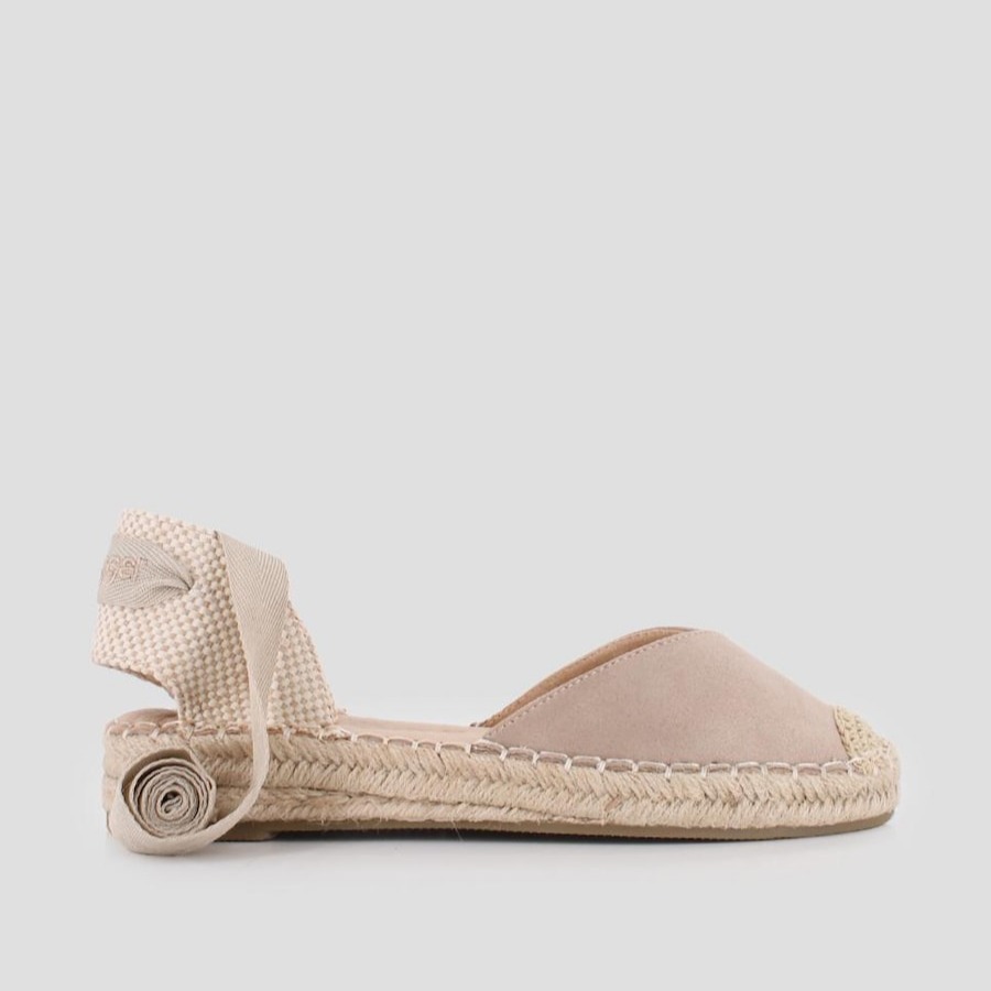 Blogger
Alpargatas de plataforma de mujer de esparto con cintas