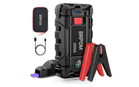 BRPOM Arrancador de Coches,2000A