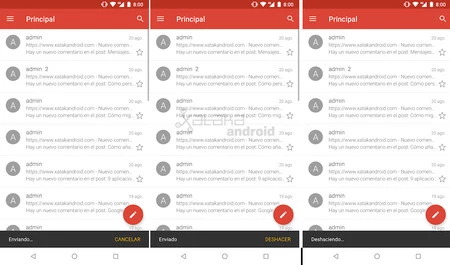 Gmail を元に戻す