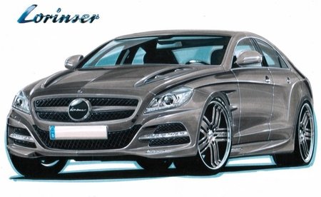 Mercedes CLS por Lorinser, empezando la casa por el tejado