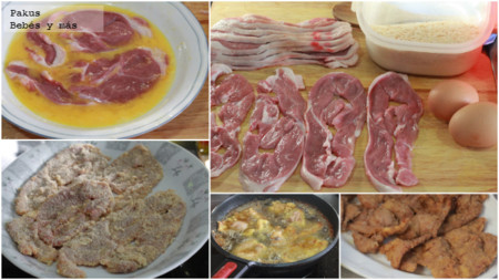 Filetes Empanados De Cordero Bebes