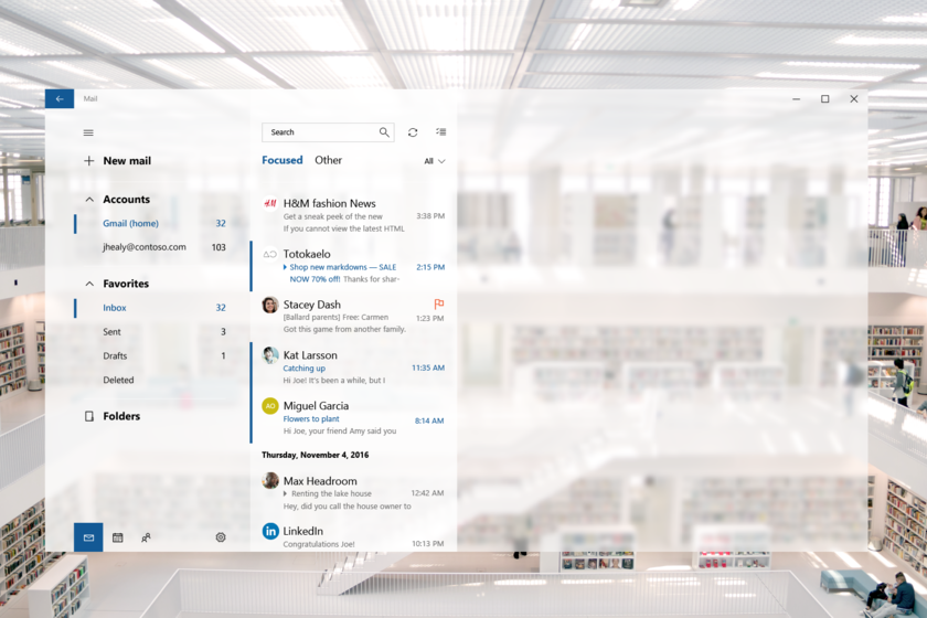 Fluent Example Window Así se vería Windows 10 con más Fluent Design si dependiese solo de los ...