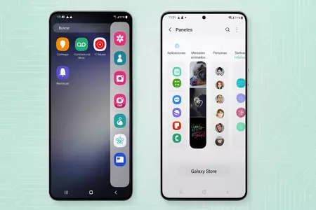 Edge Panel de los Galaxy