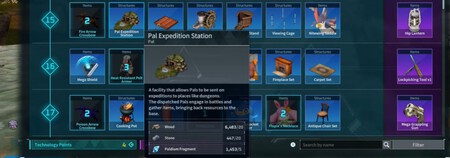 Estacion De Expediciones De Palworld