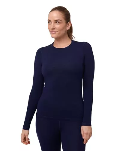 DANISH ENDURANCE Camiseta de Manga Larga de Lana Merino para Mujer