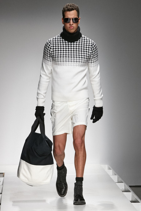 Abrigados y con shorts en el runway de Nautica para fall-winter 2016