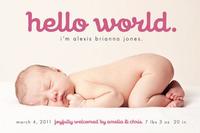 Siete ideas originales para anunciar el nacimiento de tu bebé