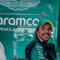 Fernando Alonso explica cómo remontó diez posiciones bajo la lluvia con su Aston Martin: "Nunca perdí la esperanza"