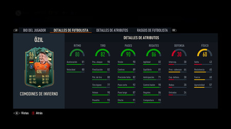 Messut Ozil Stats