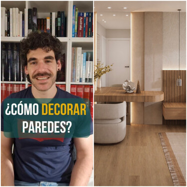 Unai Burgos, interiorista: "Esta técnica para decorar paredes es perfecta para dar protagonismo a piezas pequeñas" 