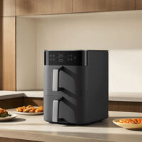 La nueva freidora de aire de Xiaomi es un monstruo: cocina cuatro platos de golpe en un 35% menos de espacio