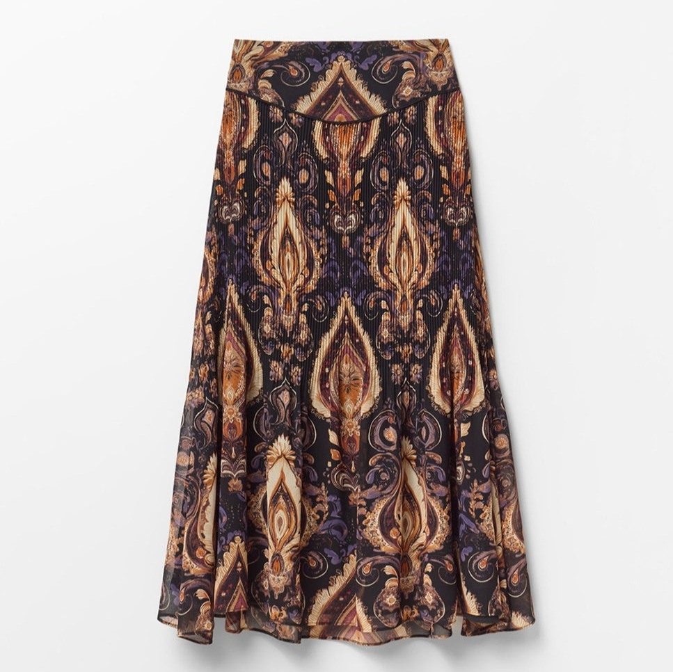 Falda estampada Sfera