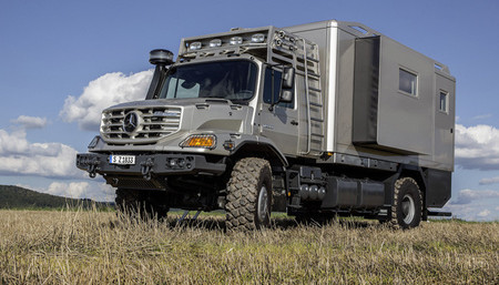 Mercedes-Benz Zetros, una casa rodante todoterreno