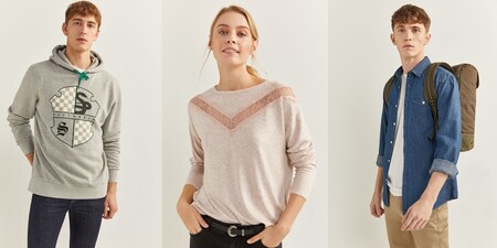 Mid Season Sale en Springfield con descuentos de hasta el 50% en sudaderas, jerseys, pantalones o camisetas para hombre y mujer