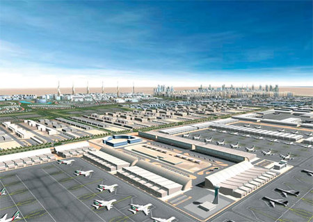 El nuevo aeropuerto de Dubai