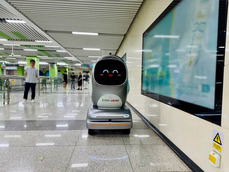 Robot metro china