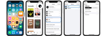 家族と一緒に Apple ICloud ブックを読む